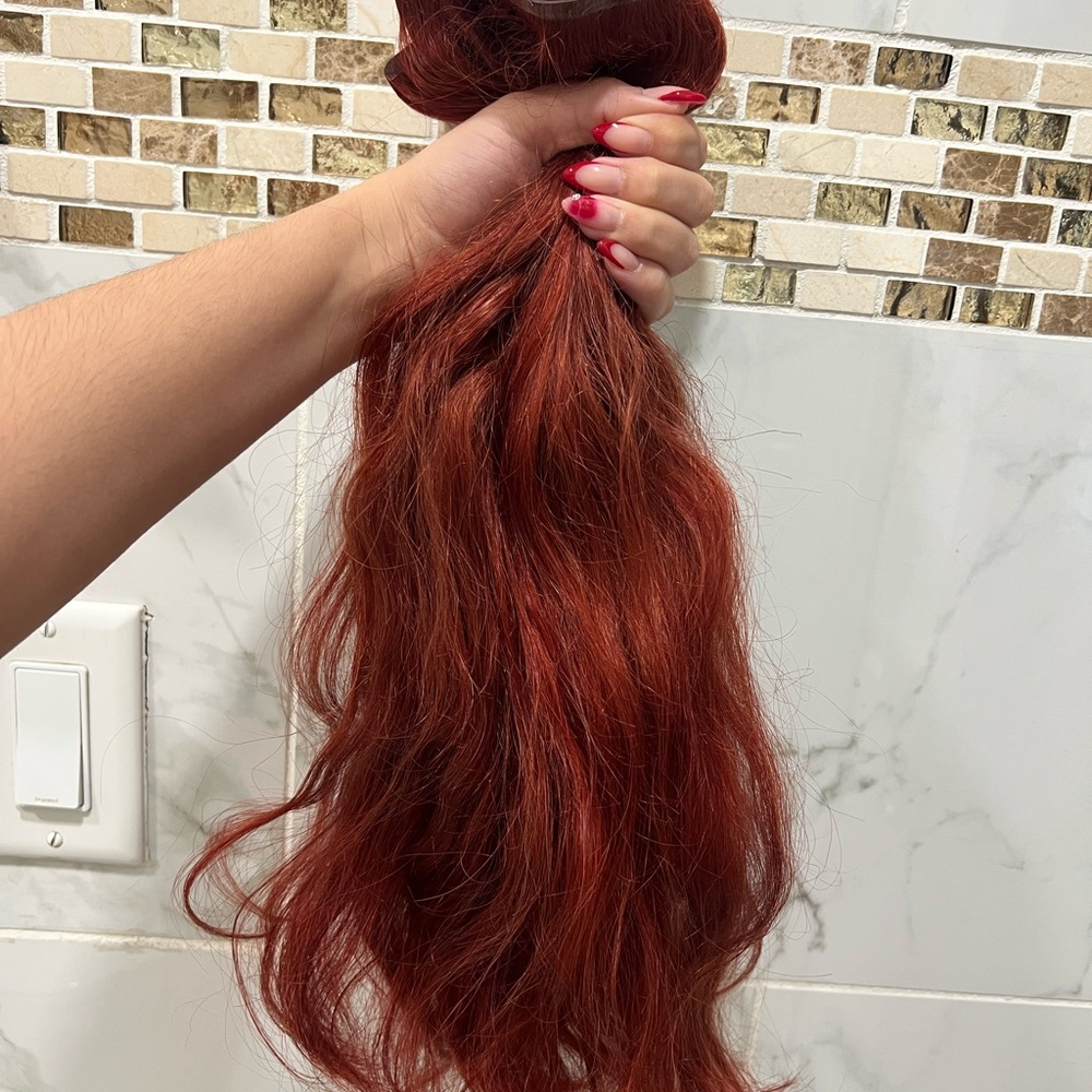 BELLAMI Fiery Red Hair Extensions